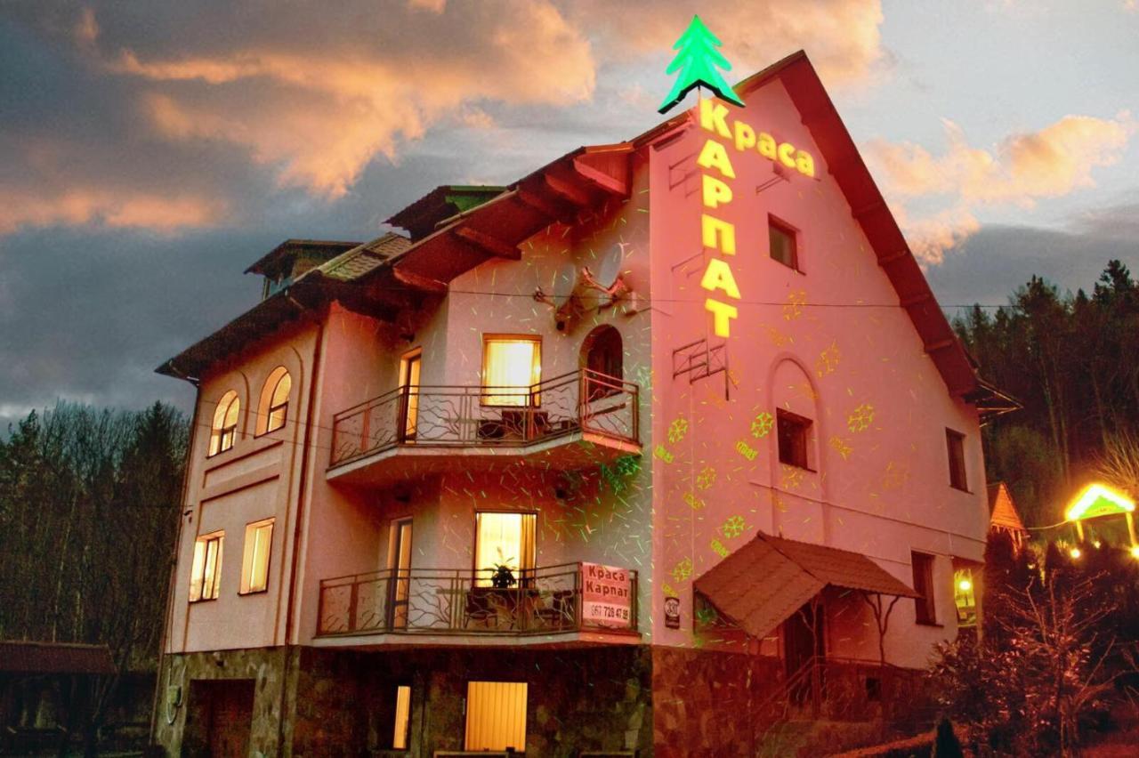 Краса Карпат Hotell Jaremtsje Eksteriør bilde